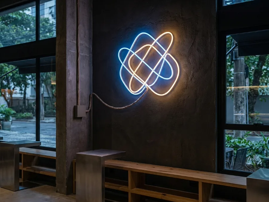 Imagem ilustrativa de neon led flex