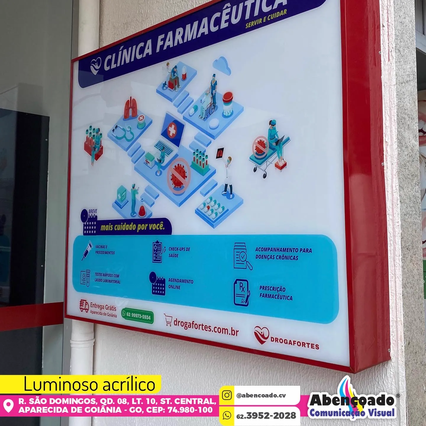 Relevo iluminado