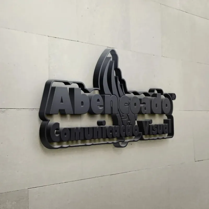 Letras em PVC